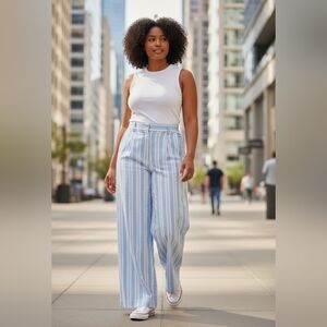 The Edit By Seventeen Womens Juniors Size 13 Wide Leg Pants NWT